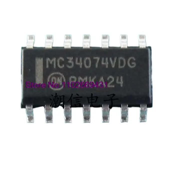 

5PCS/LOT MC34074VDG SOP-14 Original, in stock. Power IC