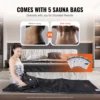 VEVOR Sauna Blanket for Detoxification Portable Far Infrared Sauna For Home Relaxation Adjustable Temprature Minutes Timer 6