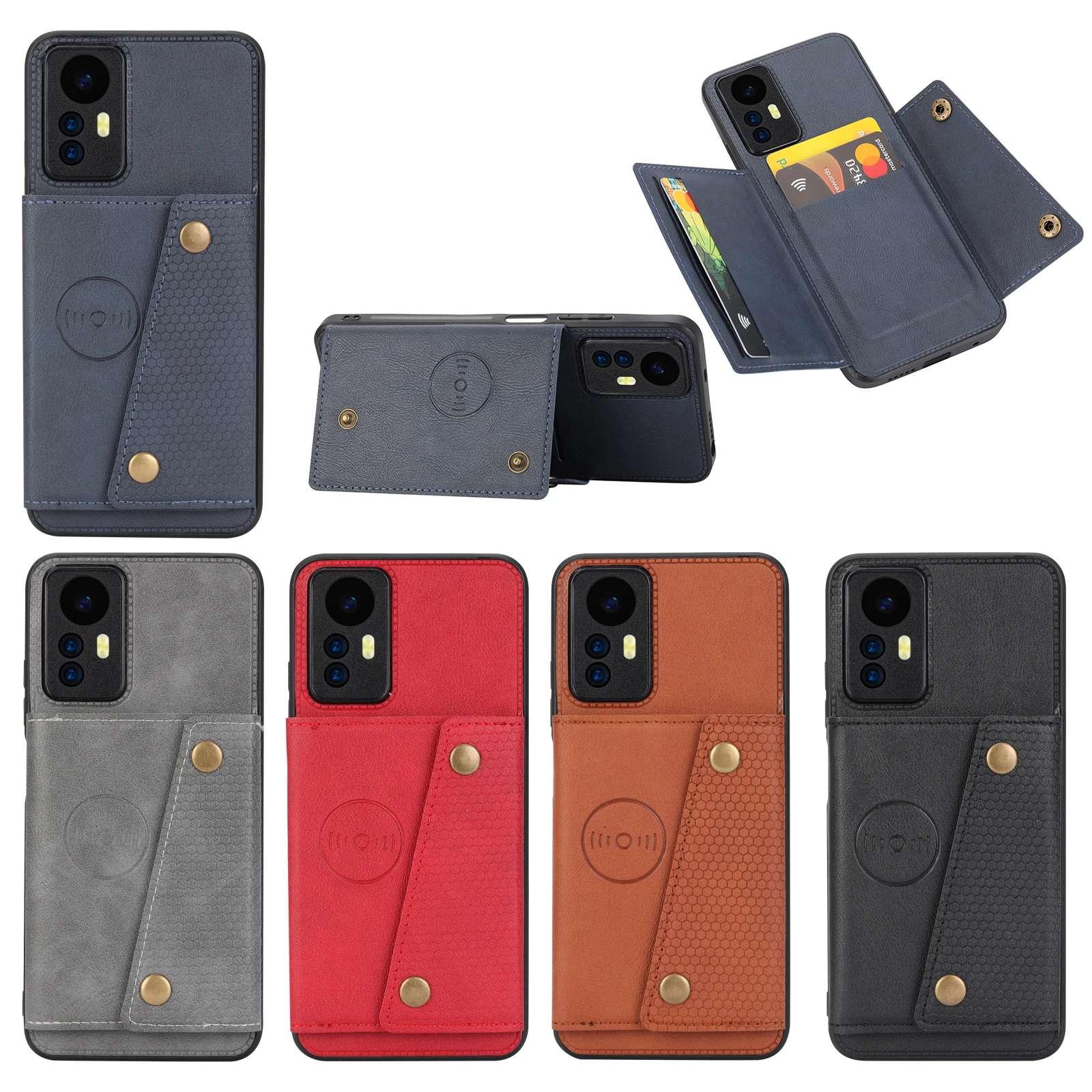 

Redmi NOTE 12S 4G Flip Leather Case Wallet Magnetic Card Slots Pocket Holder Back Cover For Xiaomi Redmi NOTE 12S Phone Cases