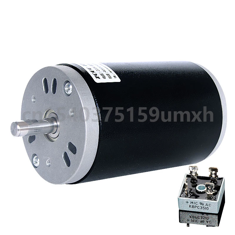 Motor de Baixo Ruído com Rotação Dianteira e Reversa Enrolamento de Cobre Puro Alimentação Dupla Ponte Motora dc Rolamento 220v 250w 400w 500w