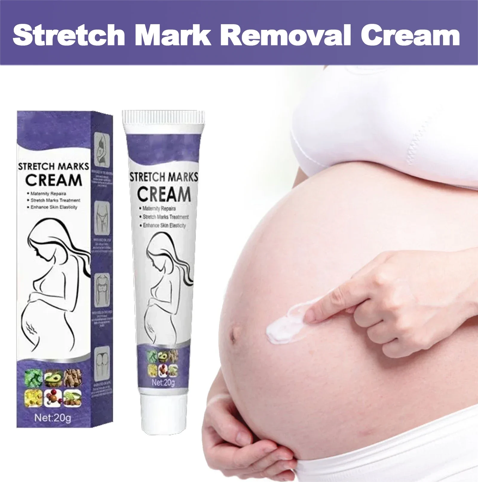 Body Care Cream Stretch Mark Removal Permanently Rejuvenates Skin