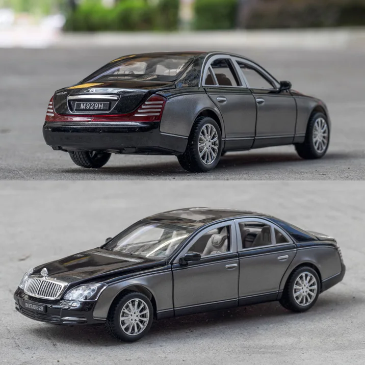 1/24 Scale Benz Maybach 62S Diecast Model Car Alloy Pull Back Car