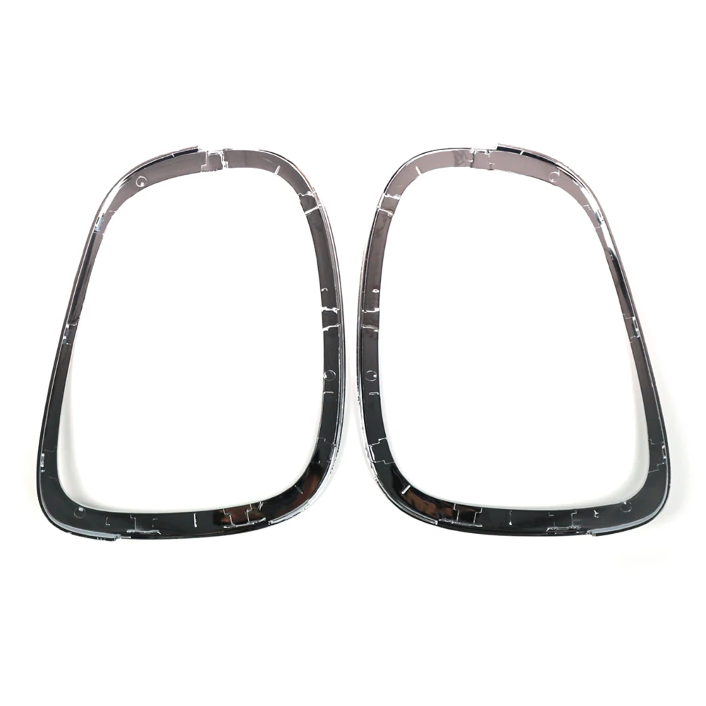 

Задняя крышка для автомобиля, аксессуары для интерьера автомобиля, рамка из АБС-пластика с серебряным покрытием 51712285495 51712285496