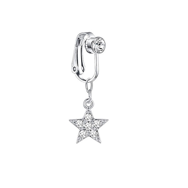 Fake Belly Butterfly Fake Belly Piercing Butterfly Clip On Umbilical Navel Fake Pircing Butterfly Cartilage Earring Clip
