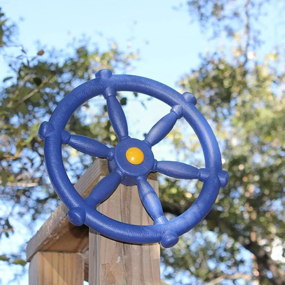 Children Toy Boat Steering Wheel Kindergarten Playground Steering Swing