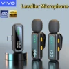 VIVO Wireless Lavalier Microphone Portable Noise Reduction Audio Recording Type-C Mic for iPhone15-17 Android PC Live