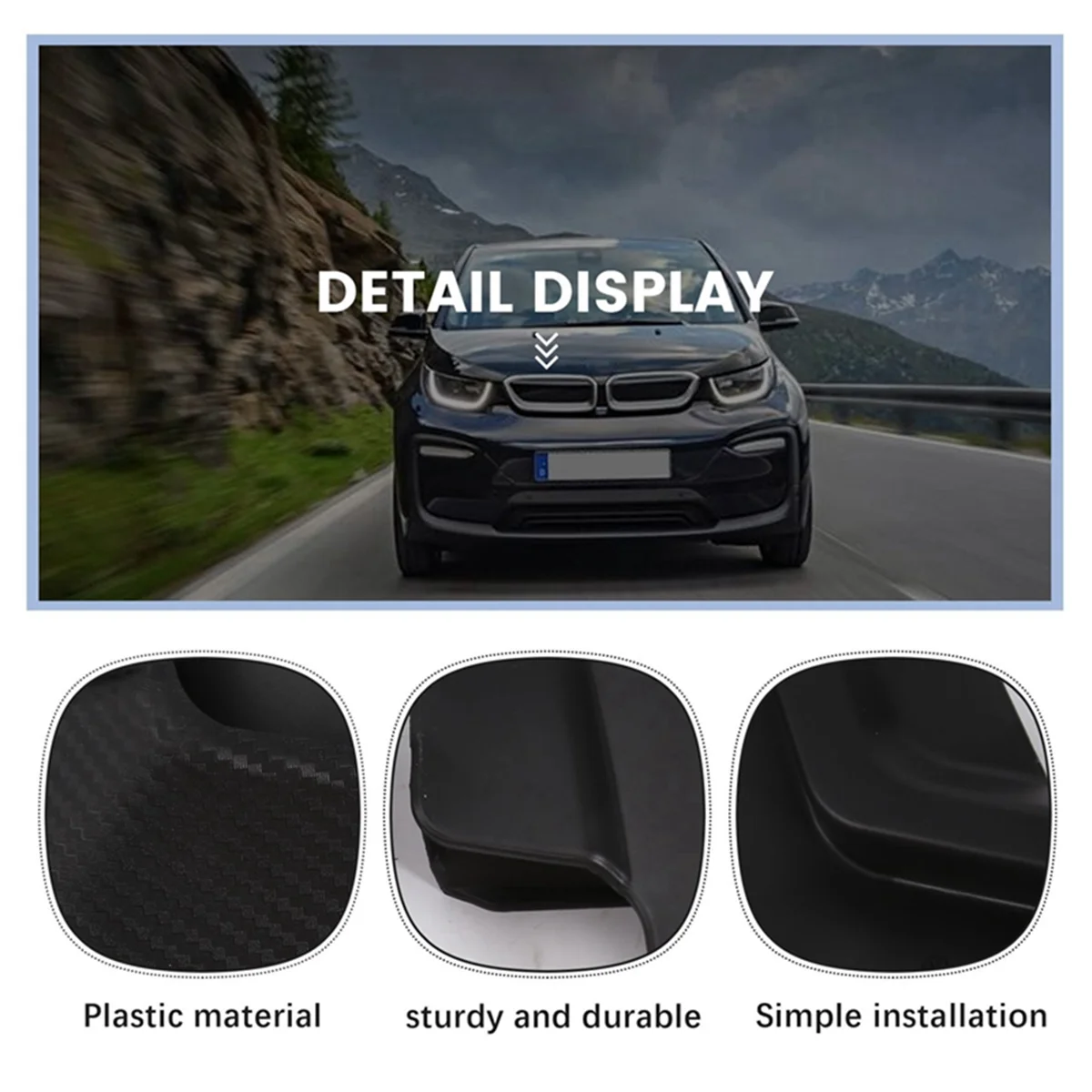 

4PCS Car Mudguards Fender Mud Flaps for BMW I3 2014-2020 Hatchback Front Rear Splash Guards