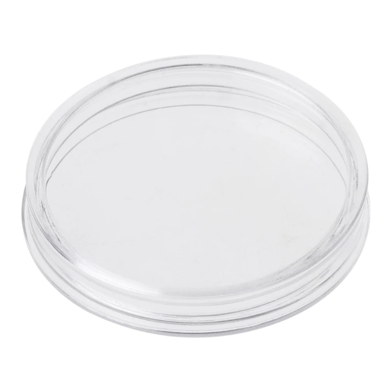 

1 PC 38.6mm Round Acrylic Coin Clear Storage Holder For Silver Coin 1 oz M68E