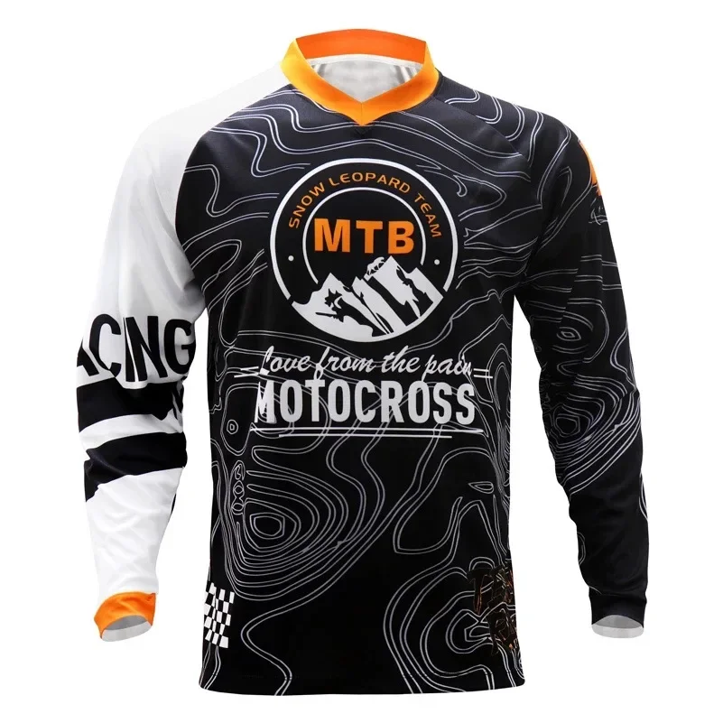 thumbnail image 1 of Camiseta de carreras de secado rápido y manga larga para hombre, para ciclismo de montaña, de carretera, MTB, verano 2024, 1 of 5
