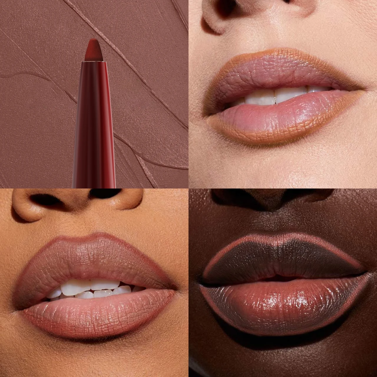 PHOFAY Lipliner Waterproof Matte Lip Pencil Red Contour Tint Lipstick Long Lasting Non-stick Cup Moisturising Lips Makeup 5