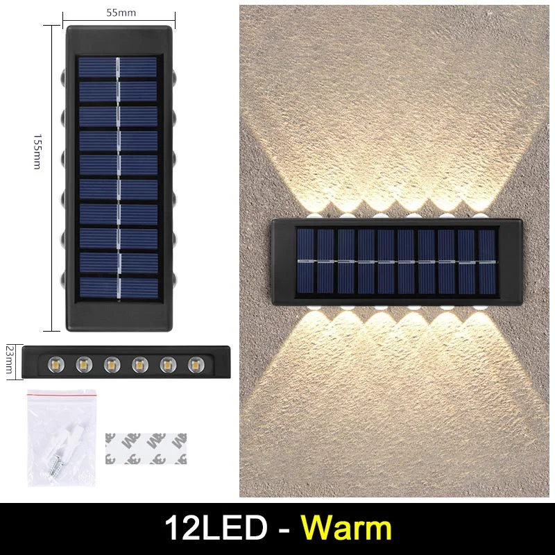 12 leds warm white