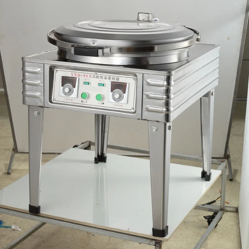 Pancake Baking Pan Griddle Electric Commercial Steamed Stuffed Bun Dumpling Pot Sticker Double-Sided Automatic Food Processors