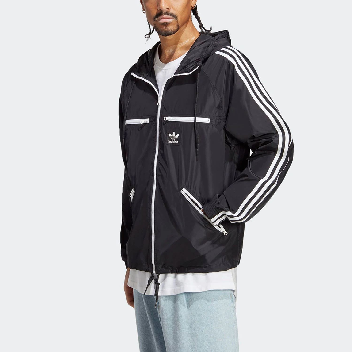 Adidas Originals Veste de sport à capuche tissée pour homme HS2066 1