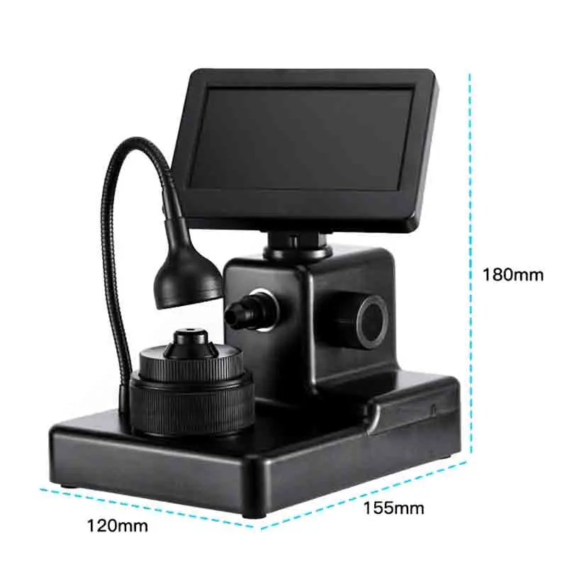 

Алмазное увеличительное стекло с кодом талии, электронный микроскоп высокой четкости, специальный инструмент для тестирования, прибор для обнаружения талии, призмы