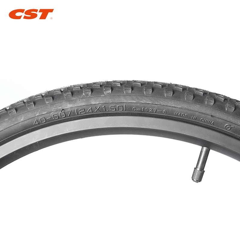 CST 24 inches mountain bike tires C1027 24*1.5 Bicycle accessories Steel wire tire Antiskid and wear resistant MTB bicycle tire