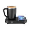 Hot & Cold Heating Refrigerated Cup Pad with Wireless Charging Water Thermostat Coaster Rapid Cooling Cup Home Office Coffee Mug 4