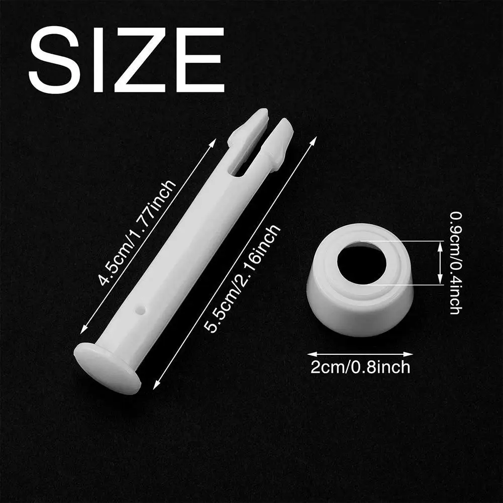 12 Packs Replacement Plastic Pool Joint Pins swimming pool accessory with Rubber Seal for Intex Pool Parts