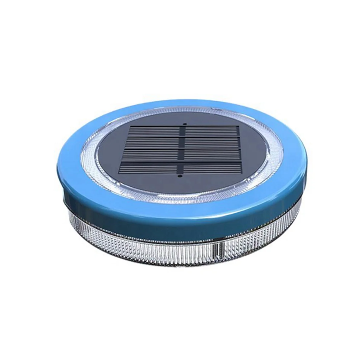 

Solar Ground Lights 8 LED Solar Garden Lights Disk Lights Waterproof Landscape Lights for Yard Walkway White Light