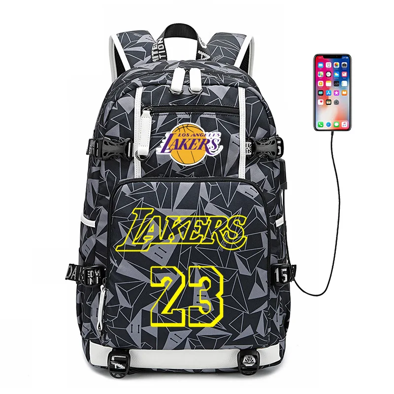 thumbnail image 1 of Mochila periférica de película de anime de celebridades de baloncesto con mochila luminosa de gran capacidad, bolsa de viaje, regalo de cumpleaños para novio, 1 of 5