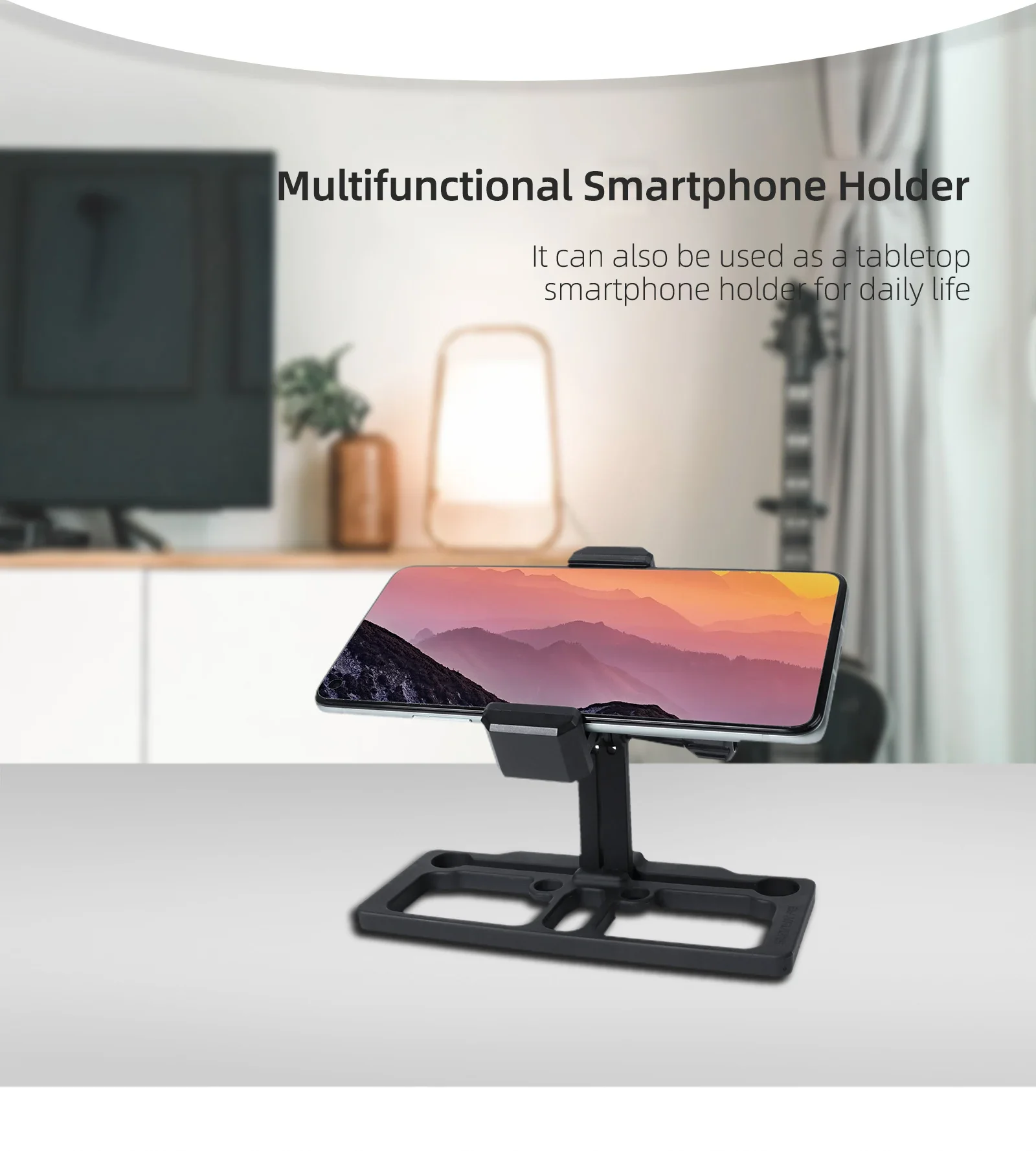 조절 가능한 랜야드 달린 휴대폰 태블릿 거치대, DJI Mini SE, Air 2S, Mavic 2 Fimi 리모컨 적합