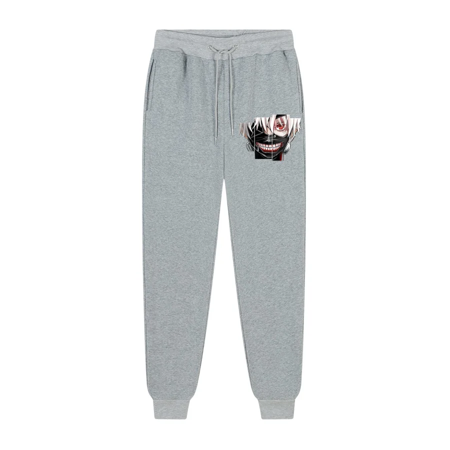 

2022Spring Autumn Men's Joggers Brand Trousers Tokyo Ghoul Anime Printing Casual Pants Sweatpants Running Sporting Clothing