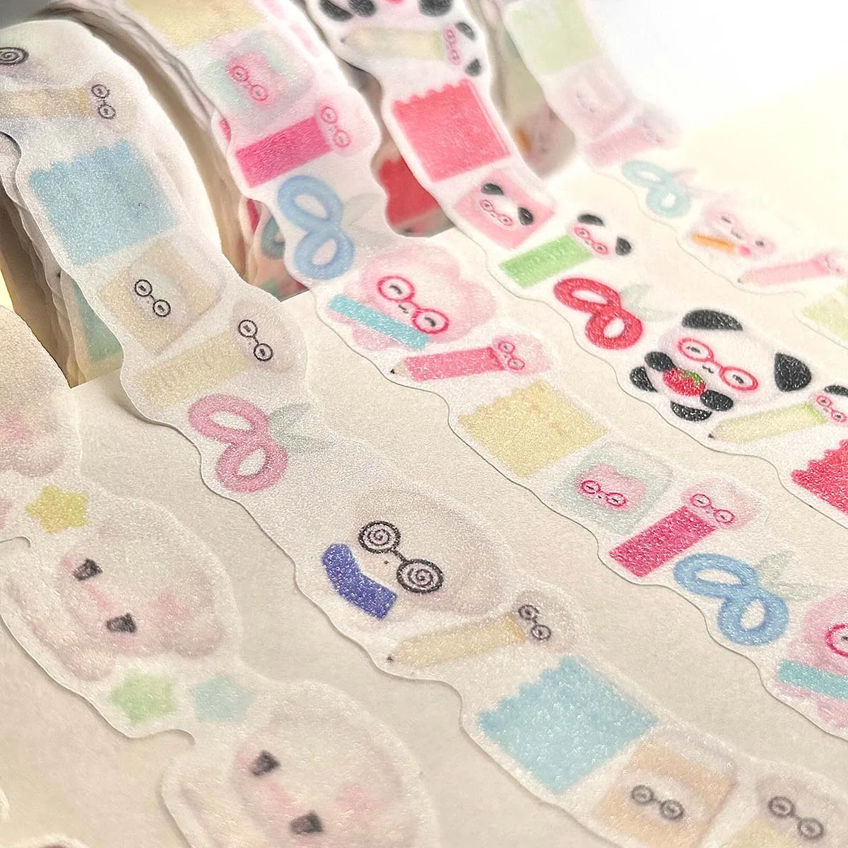 Cute Animal Modeling Style Washi Tape Kawaii Deco Scrapbooking Materials DIY Arts Crafts Album Journal Planner 3