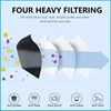 10-200PCS mascarillas breathe FFP2 Face Mask CE Approved FPP2 Disposable KF94 Facial Mouth Fish Masks FFP2 MASK kf94maskBlack 3