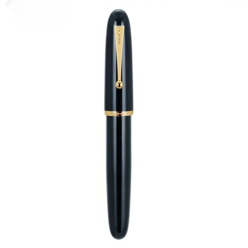 Luxury Ivory Resin Fountain Pen with Large Converter and Elegant Design
