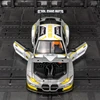 1:24 BMW M4 GT3 Alloy Sports Car Model Diecast Metal Toy Car Vehicles Model Simulation Sound and Light Collection Childrens Gift 6