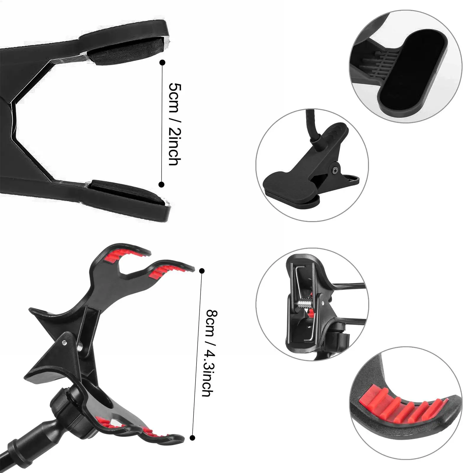 Universal Mobile Phone Holder Flexible Lazy Holder Adjustable Cell Phone Clip Home Bed Desktop Mount Bracket Smartphone Stand