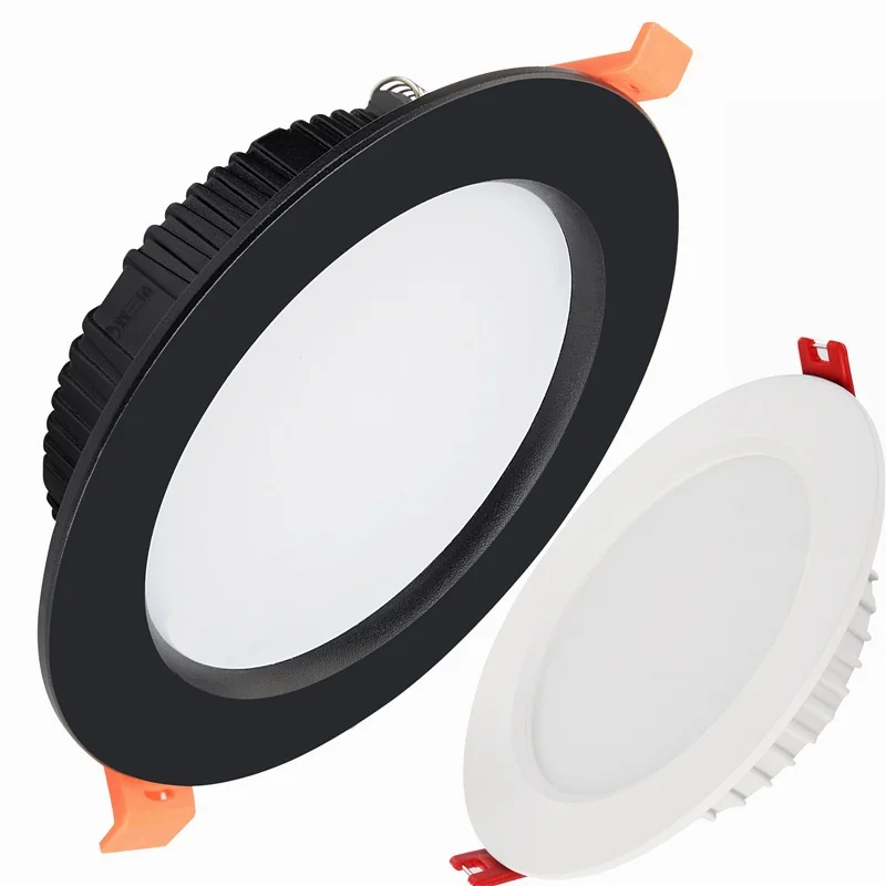 LED Downlight 3W 5W 7W 9W 12W 15W 18W 20W AC220V LED Ceiling Down light Recessed Indoor Lighting led Panel Light Spotlight lamp