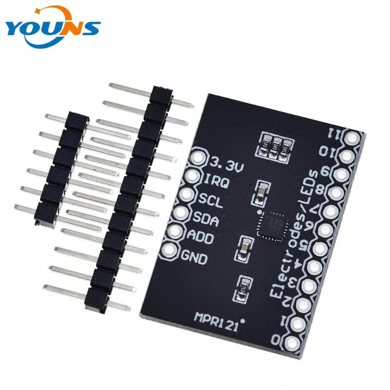 MPR121 Breakout V12 Capacitive Touch Sensor Controller Module I2C ... image.