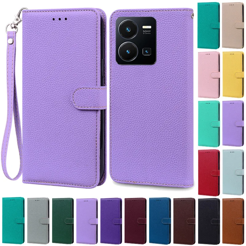 Silicone Leather Wallet Flip Phone Case - Book Cover s