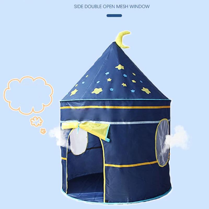 Kids Play Tent Princess Castle Playhouse With Carry Bag Portable 5