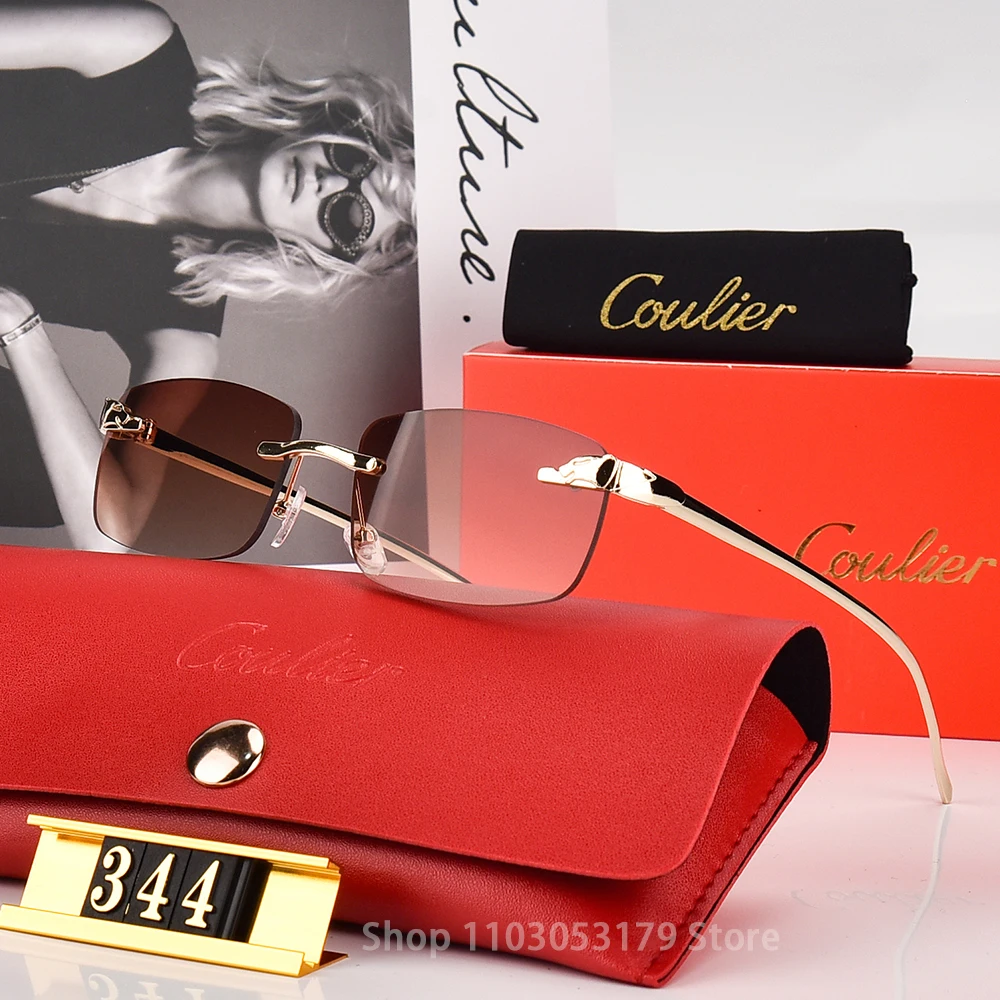 نظارات شمسية كلاسيكية للسيدات من COULIER نظارات نس...