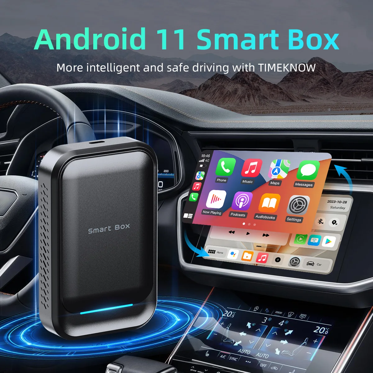 2024 TIMEKNOW ī÷ AI ڽ, ȵ̵ ý,   2.4G + 5G, ȵ̵ ڵ  ī÷ , GPS 64G, FOTA ׷̵