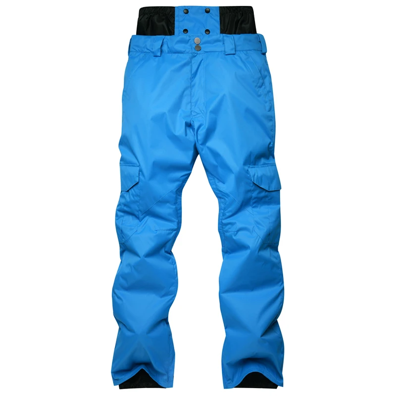 Ski Pants Men Specialty Snowboarding Pants Overalls Outdoor 10K Waterproof Windproof Snow Warm Skiing Strap Trousers for Male