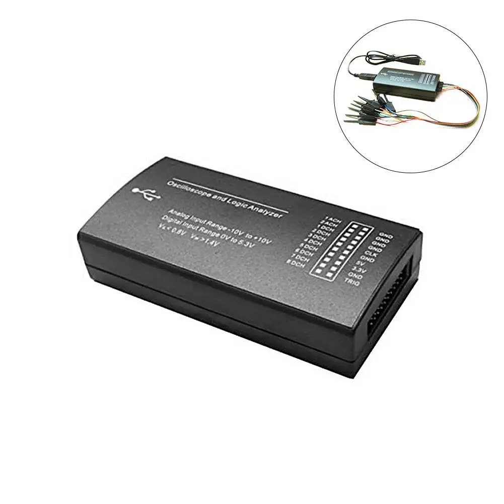 LHT00SU1 3in1 Virtual Oscilloscope Logic Analyzer Multifunctional Full-featured Signal Generator 16MHz Max Sampling Rate