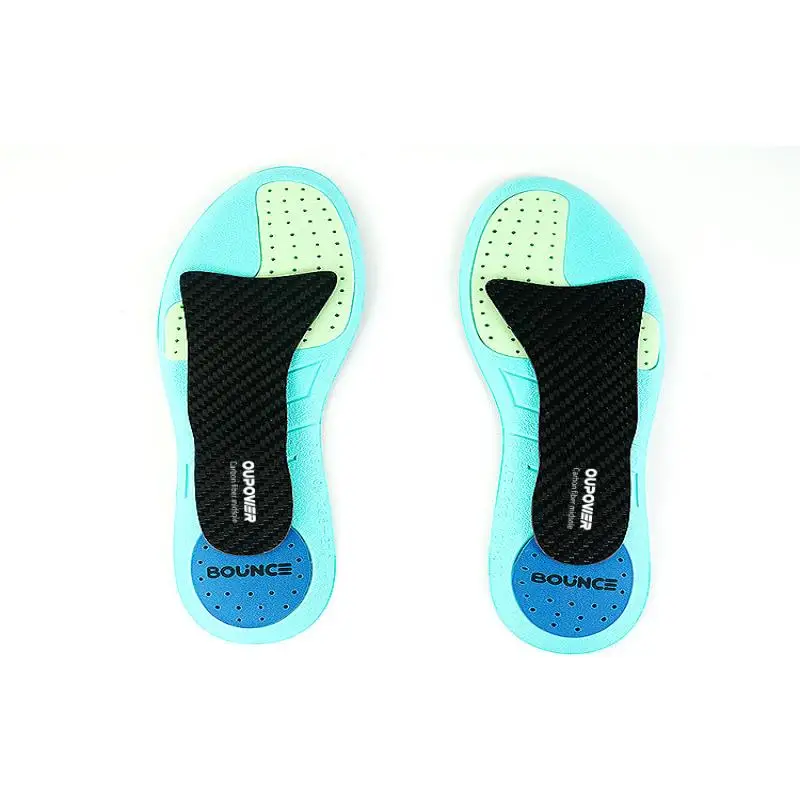 Carbon fiber midsole insole for football shoes foot protection, Shock absorption and anti slip high elasticity