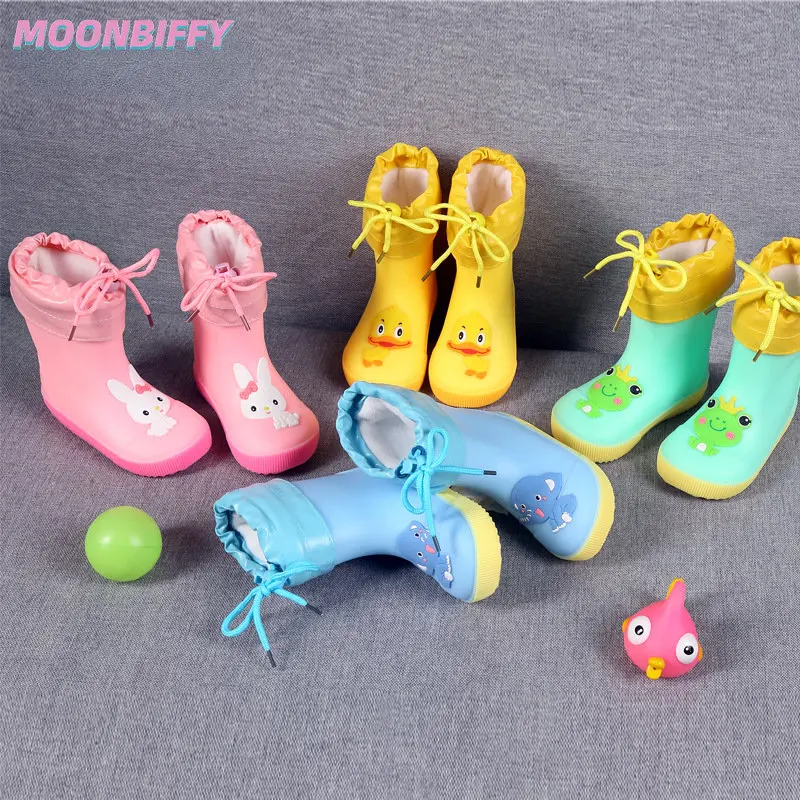 Bota Agua Niña Botas De Lluvia Para Niñas Con Purpurina Asas