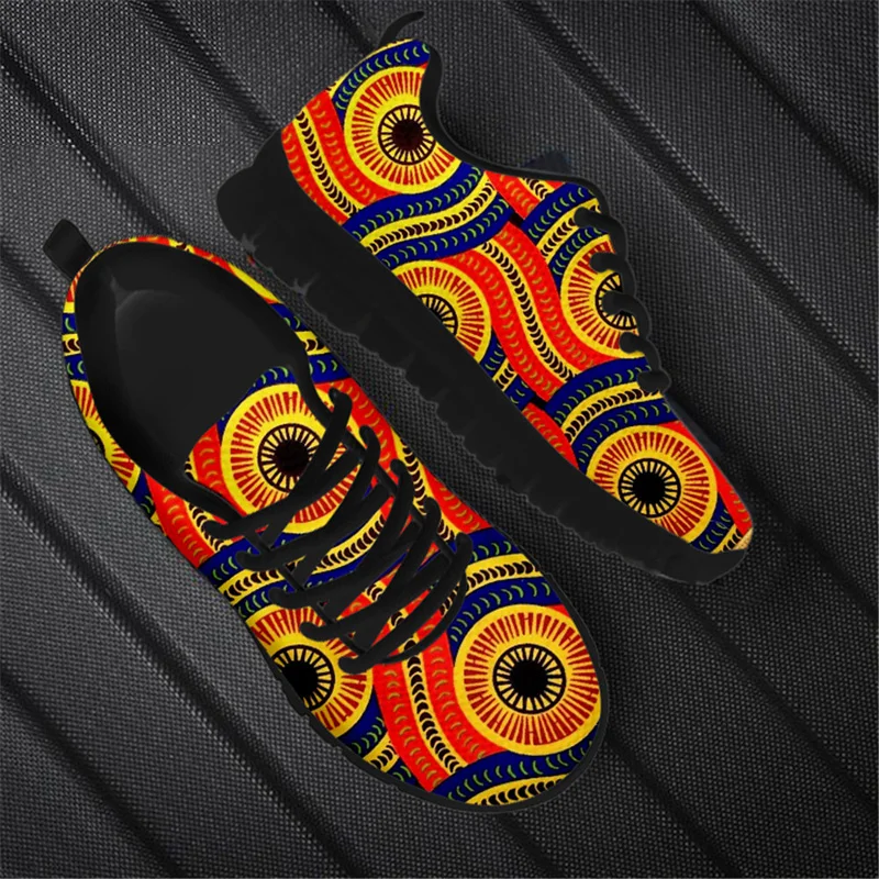 African Tribal Print Shoes 4