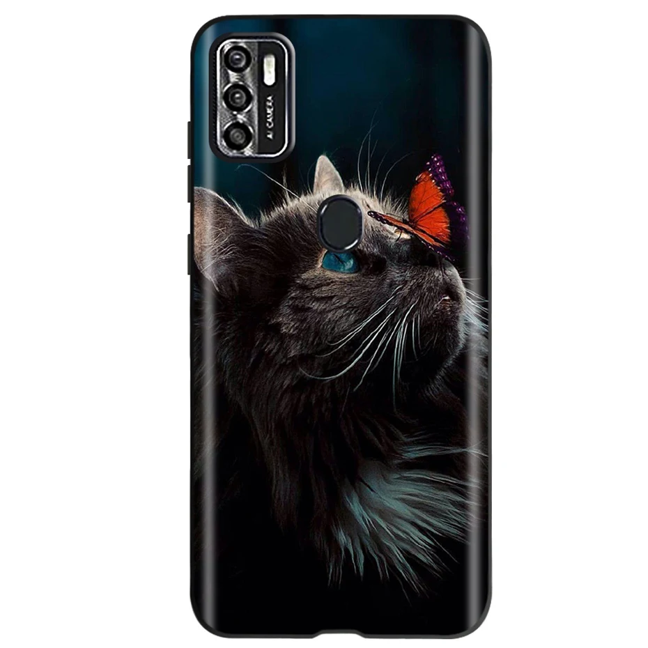 Sleek Black Silicone Protective Case - Soft TPU Bumper Cover