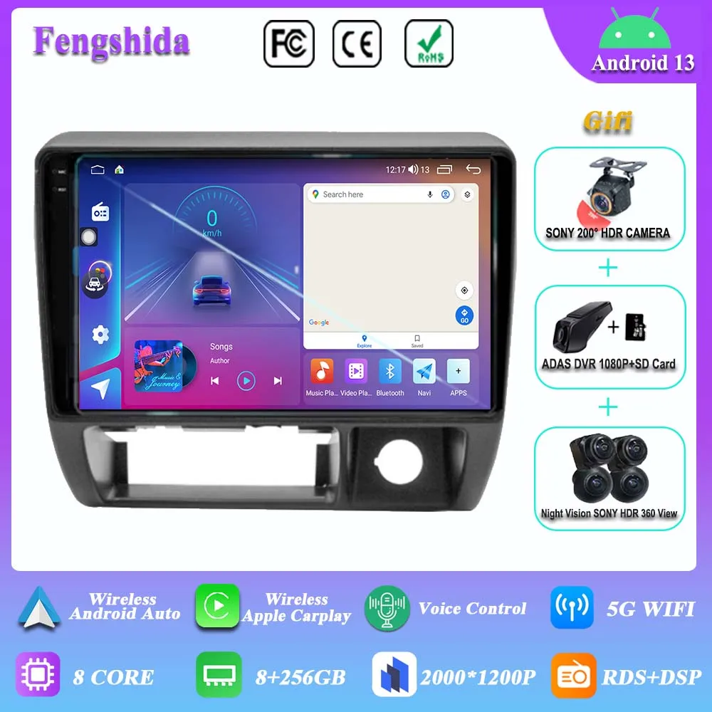

Автомагнитола на Android 13, автомобильный DVD-плеер для Suzuki Jimny 1998-2004, мультимедийный плеер, стерео головное устройство, GPS-навигатор, процессор 7862, 2din, Wi-Fi