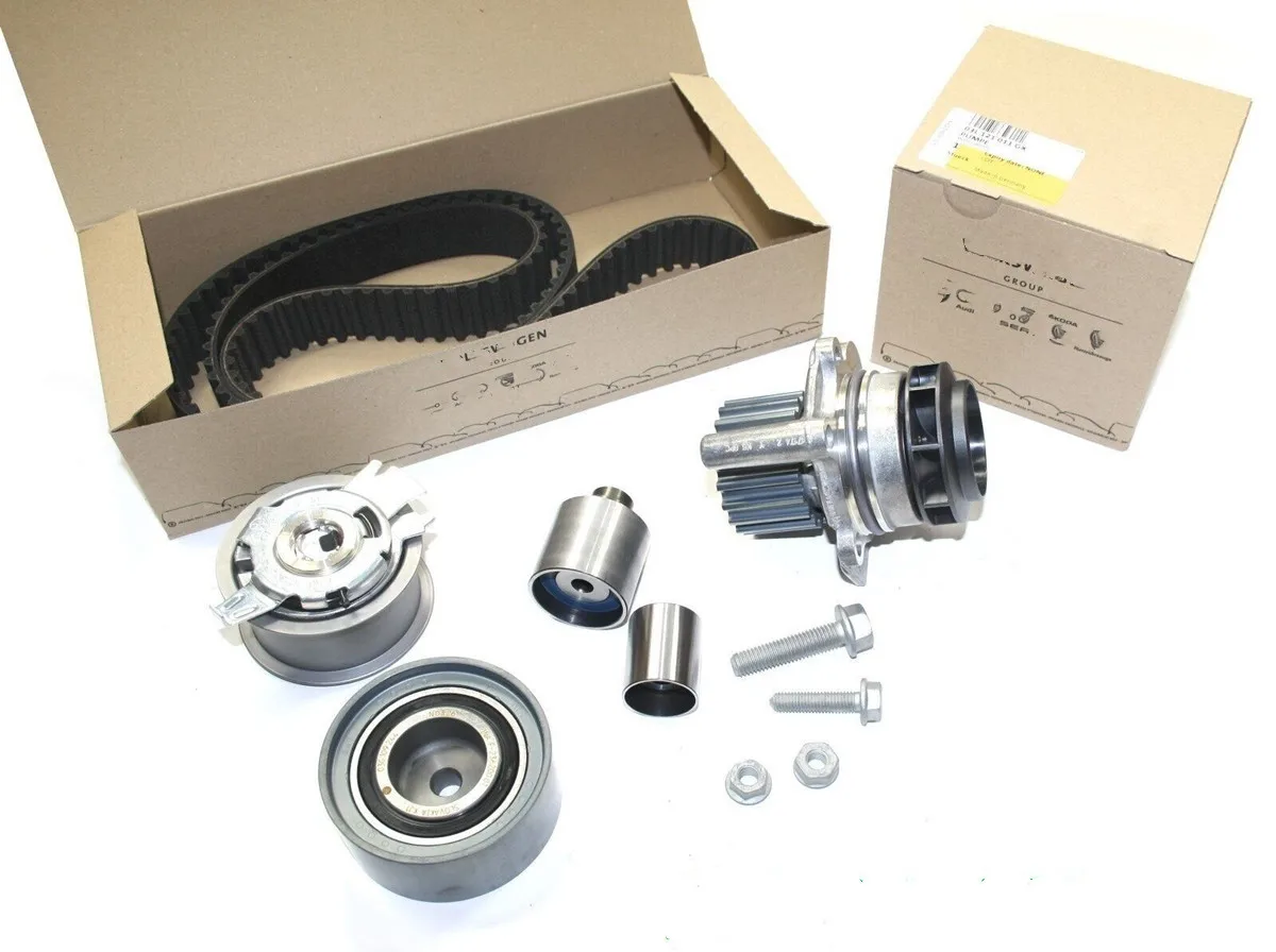 

BRAND NEW For VOLKSWAGEN PARTS 03L 198 119 F Timing Belt Set + 03L 121 011 P WATER PUMP for AUDI VW SKODA SEAT 1.6-2.0 TDI