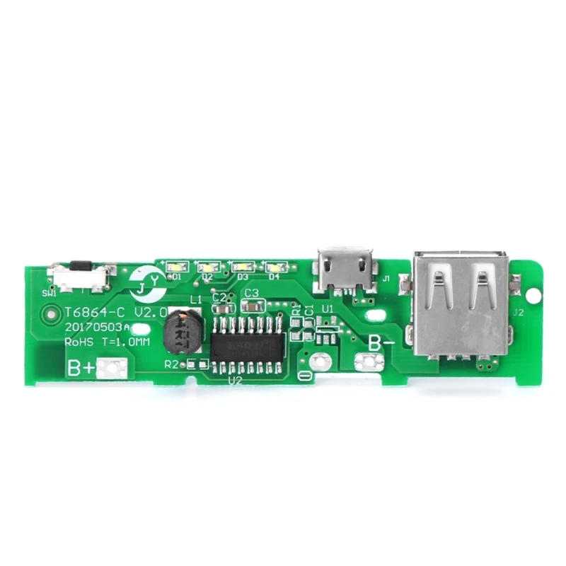 ޴ ͸  PCB  , 18650 ͸, USB 5V 2A