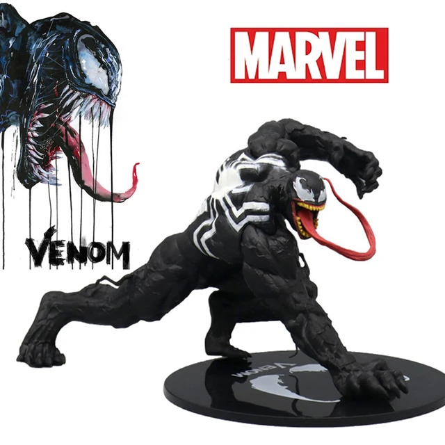 Figurine d'action Marvel Venom pour enfants, film, modèle à collectionner,  chauve-souris, Spider Man, beurre ATIONS, se termine, statue, cadeau jouet,  original - AliExpress