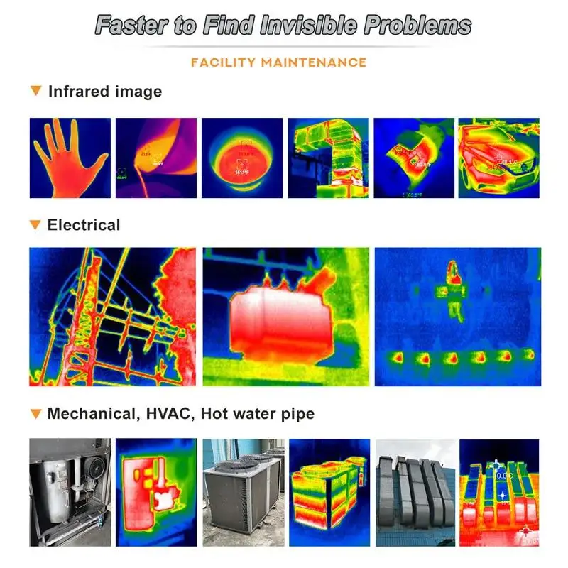 Hti HT−203U サーマルカメラ　美品 Amazon.com: 256X192 IR Resolution Hti HT-203U Thermal Camera