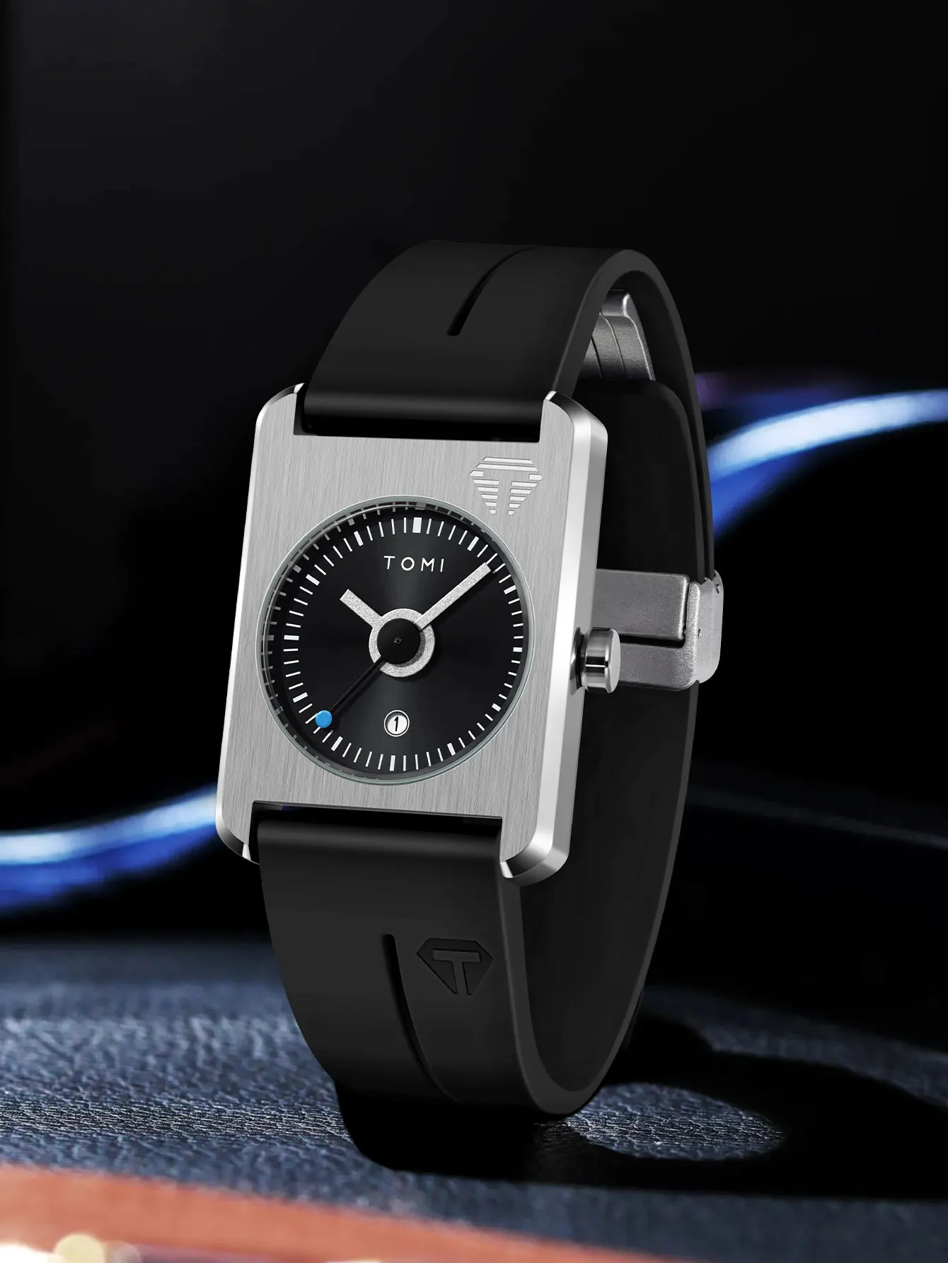 Men's fashion watches quartz watches square small dial wrist watches magnetic buckle watches simple leisure watches