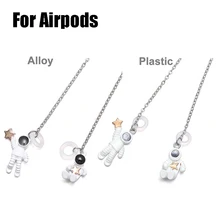 

Anti-Lost Chains for Airpods Earphone Holder Clip Unisex Anti-lost Chains Lanyard Ear Clip for Airpods 1/2 Wireless Earrings
