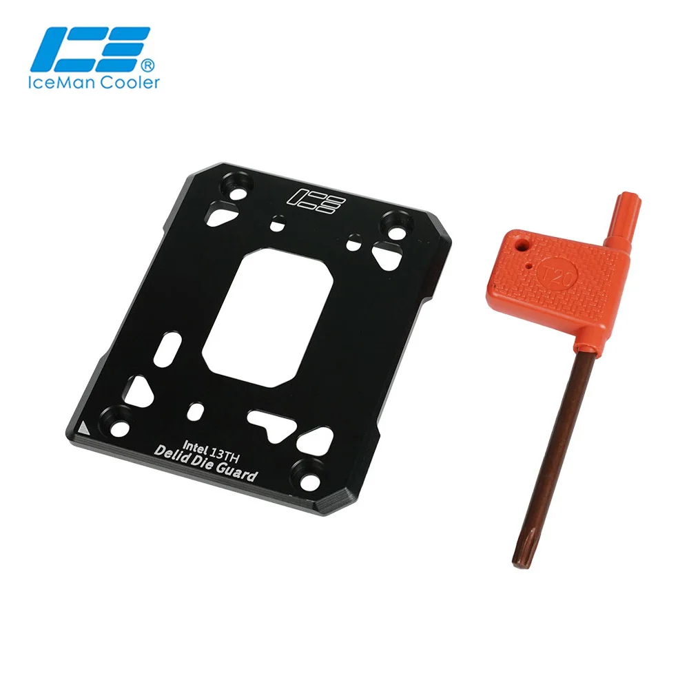 Icemancpu CPU açık kapak koruyucu için Intel 12/13/14th gen işlemci, Delid  Die Guard çerçeve, 7075 alüminyum, siyah - AliExpress